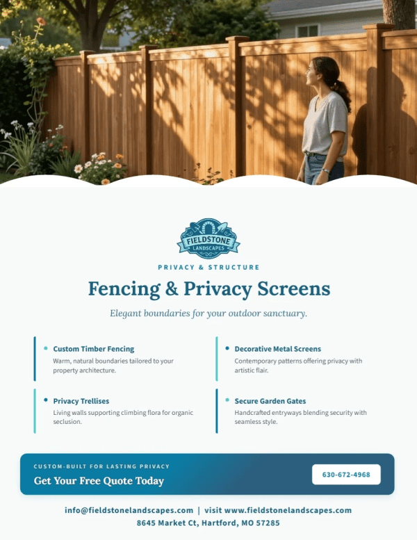 Fencing & Privacy Screens Outdoor Living Side 1 Image