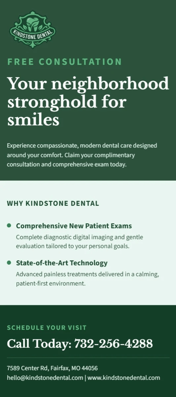 Free Consultation Dental Side 1 Image