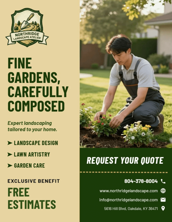 Free Estimates Landscaping Side 1 Image