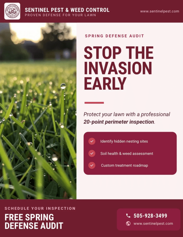 Free Estimates Pest & Weed Control