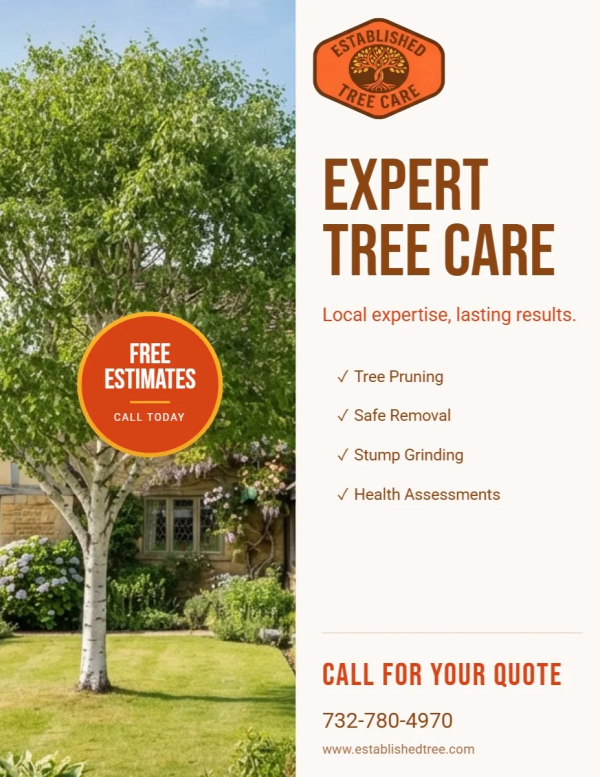 Free Estimates Tree Service Side 1 Image