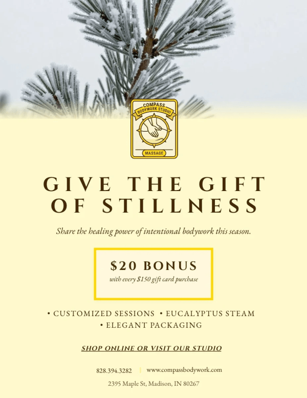 Holiday Package Massage