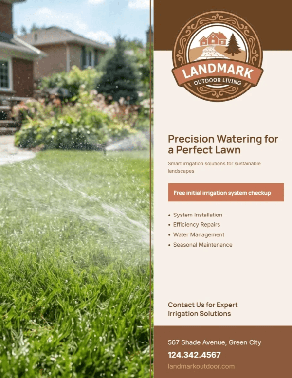 Irrigation Landscaping Side 1 Image