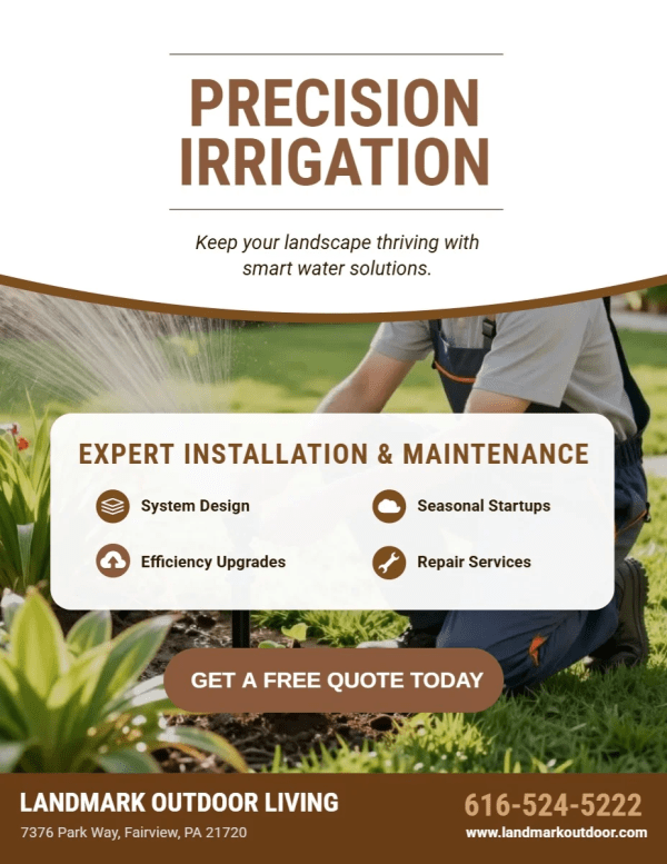 Irrigation Landscaping Side 1 Image