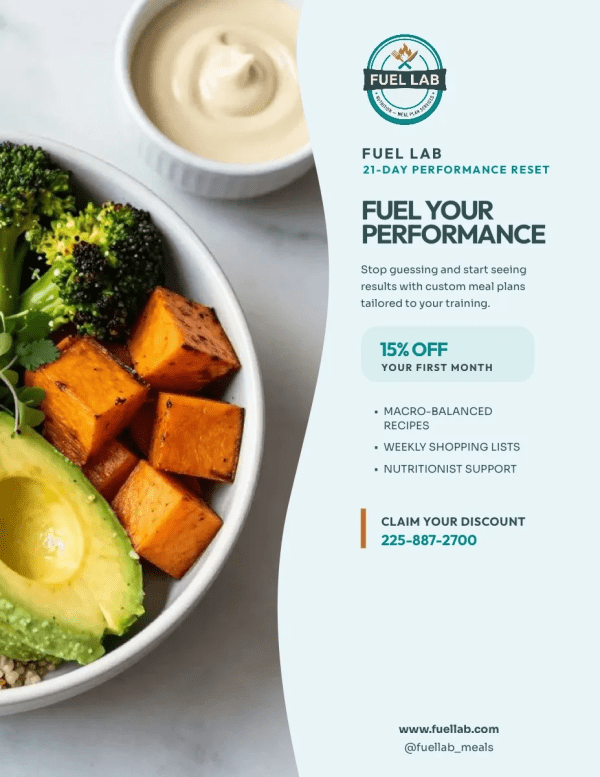 Meal Plan Services Nutrition