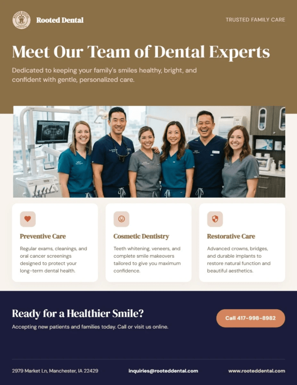 Meet Our Team Dental Side 1 Image