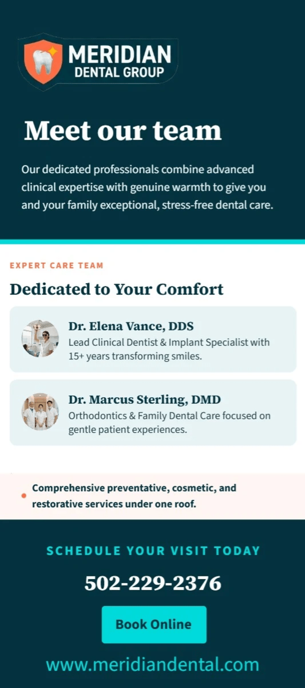 Meet Our Team Dental Side 1 Image
