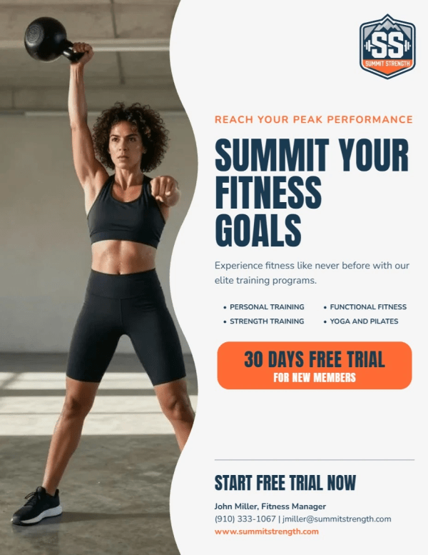 Membership Promotion Gym