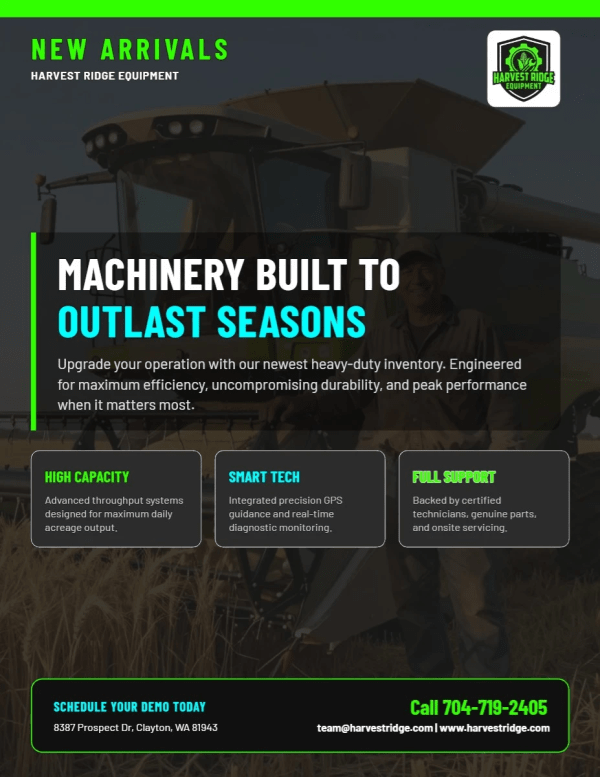 New Arrivals Agricultural Equipment Side 1 Image