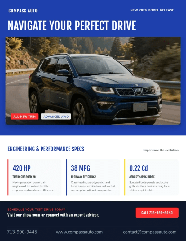 New Model Showcase Car Dealer Side 1 Image