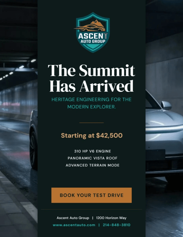 New Model Showcase Car Dealer