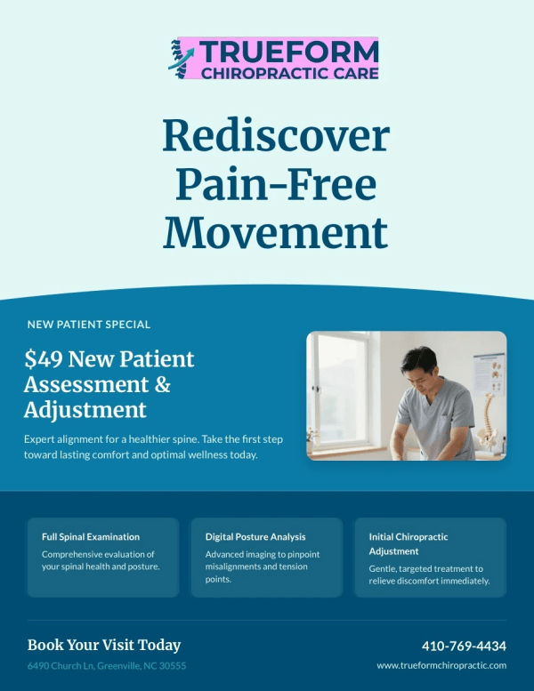 Now Accepting New Patients Chiropractic
