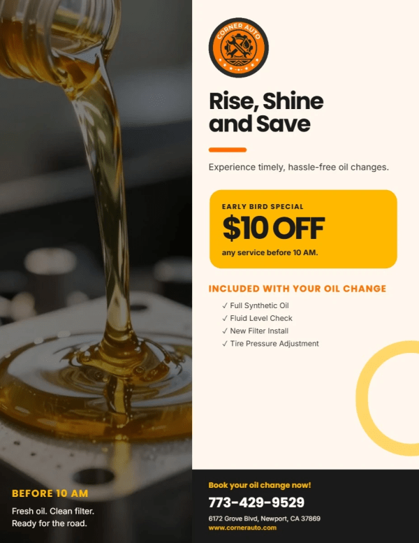 Oil Change Auto Repair