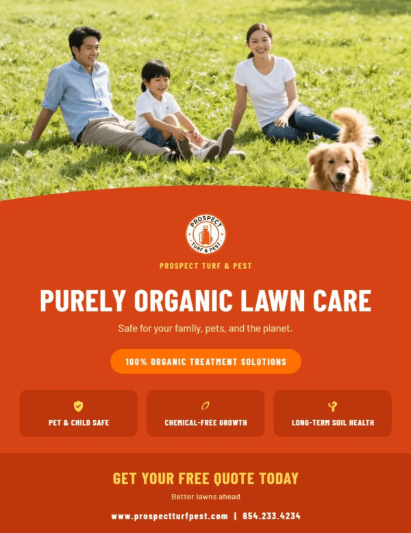 Organic Treatment Pest & Weed Control Side 1 Image