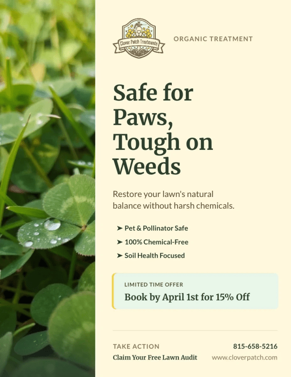 Organic Treatment Pest & Weed Control