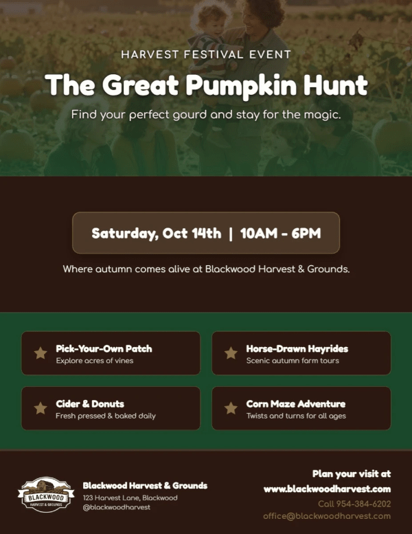 Pumpkin Patch Agritourism Side 1 Image