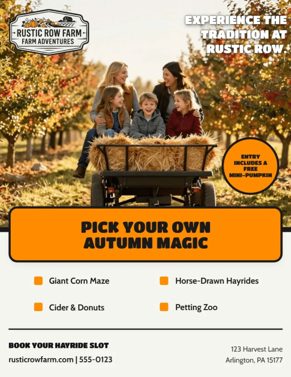 Pumpkin Patch Agritourism Side 1 Image