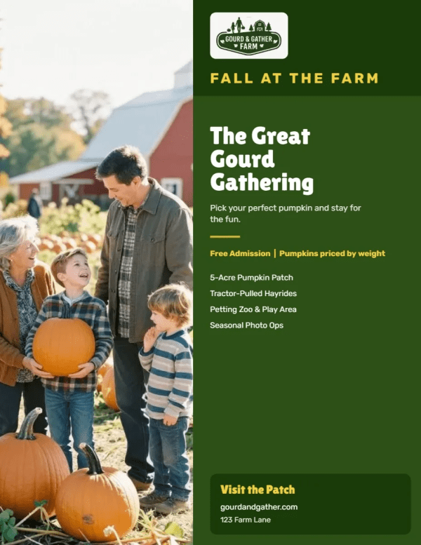 Pumpkin Patch Agritourism Side 1 Image