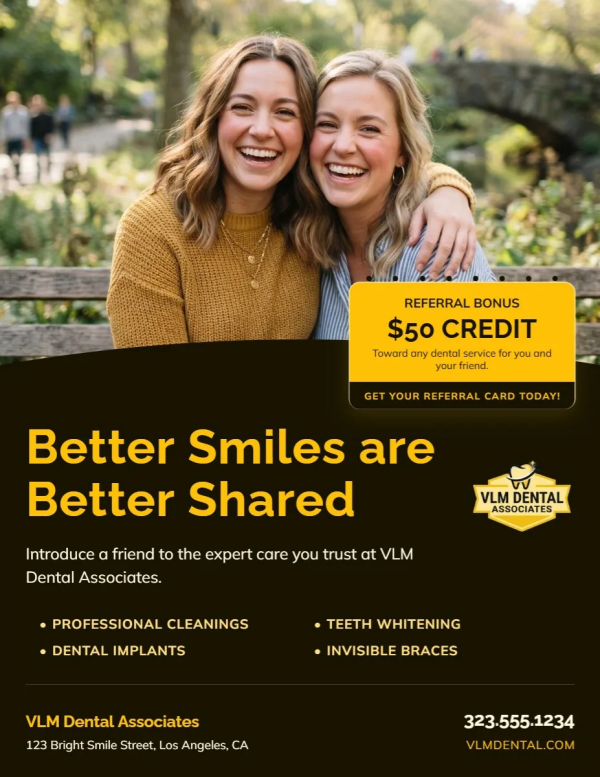 Refer A Friend Dental Side 1 Image