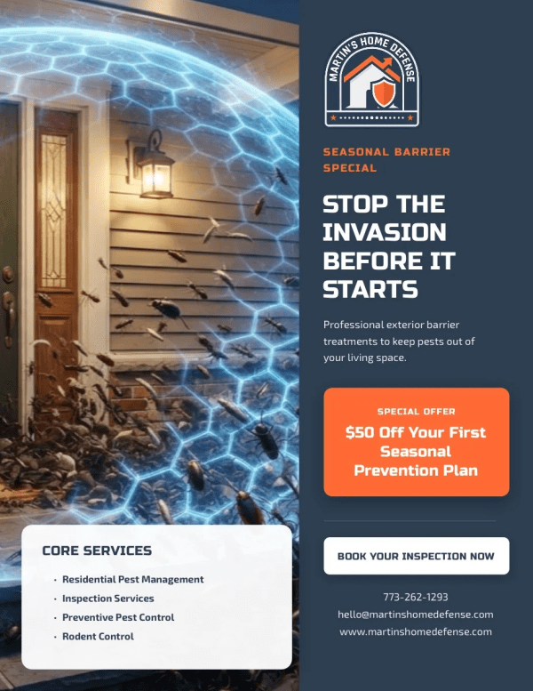 Sales Promotion Pest Control