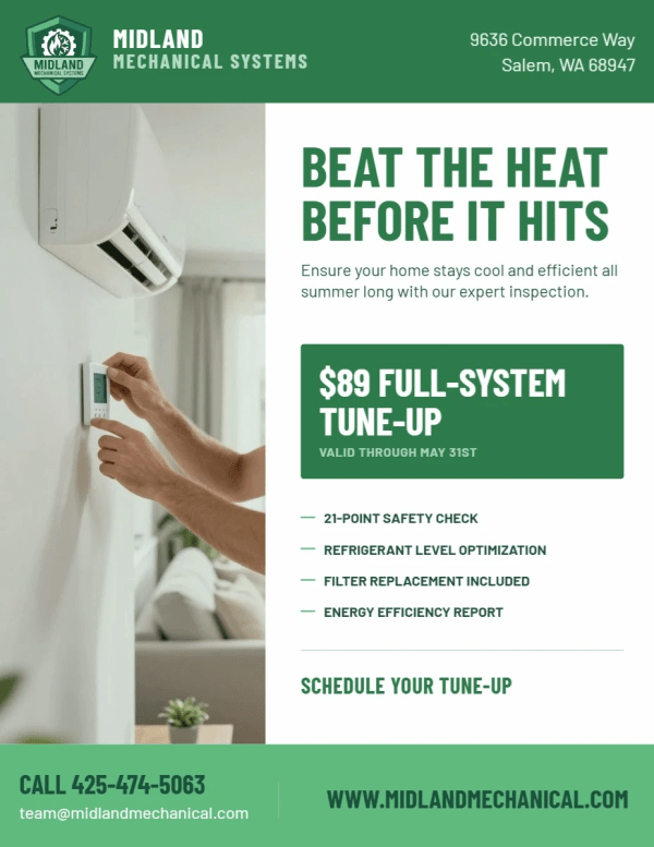 Seasonal Maintenance HVAC