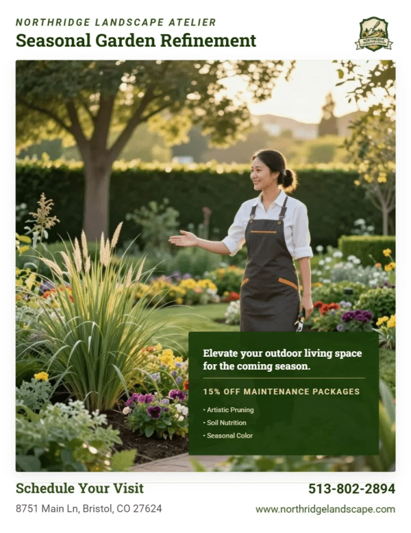 Seasonal Promotion Landscaping Side 1 Image