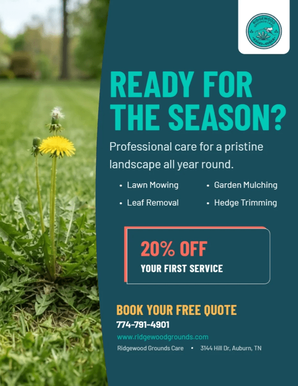 Seasonal Promotion Pest & Weed Control