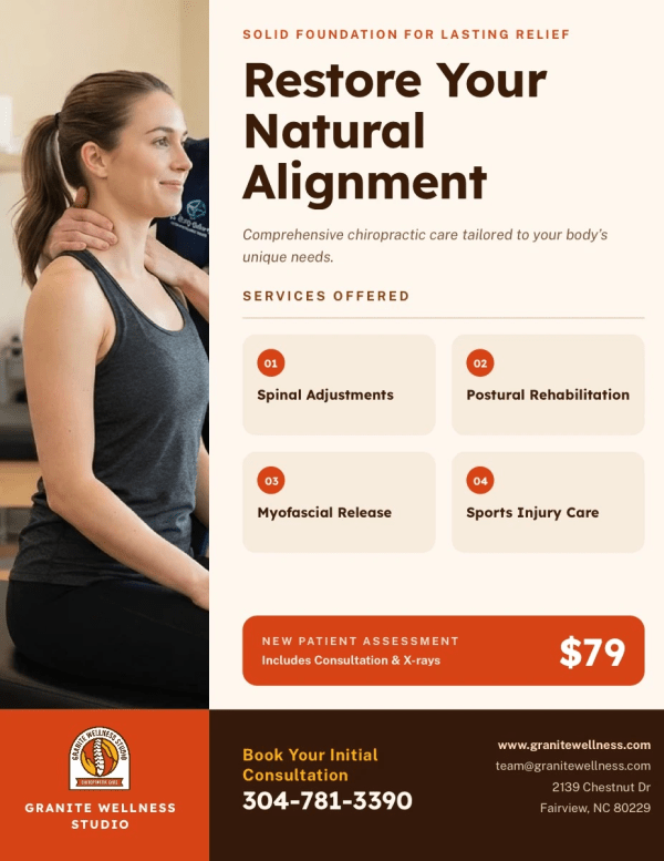 Services Offered Chiropractic