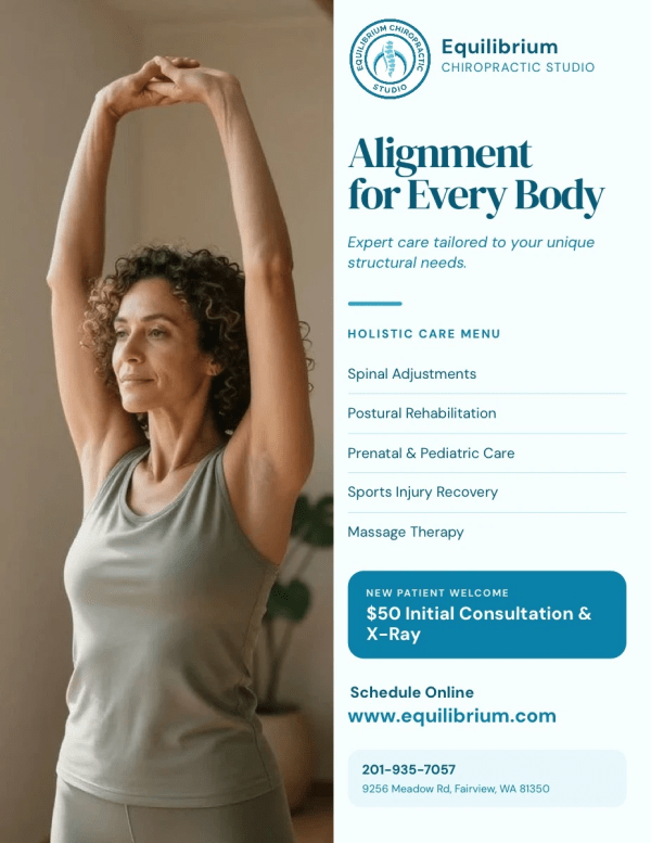 Services Offered Chiropractic