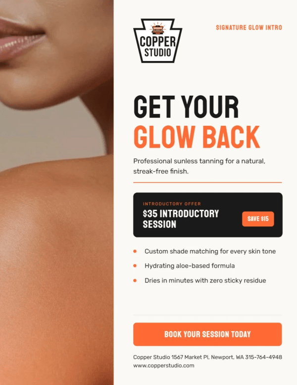 Spray Tan Tanning Salon