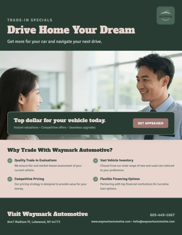 Trade-in Specials Car Dealer Side 1 Image