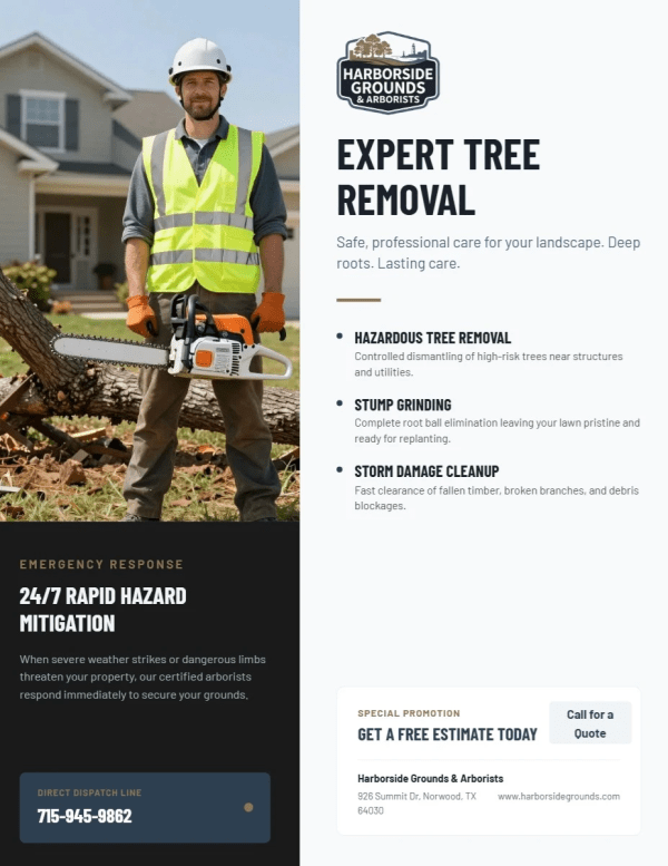 Tree Removal Tree Service Side 1 Image