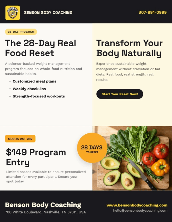 Weight Management Nutrition