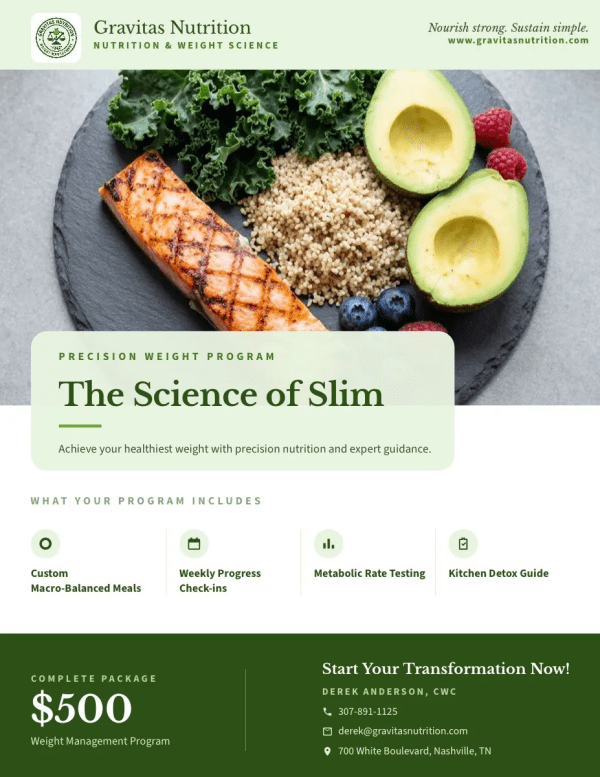 Weight Management Nutrition