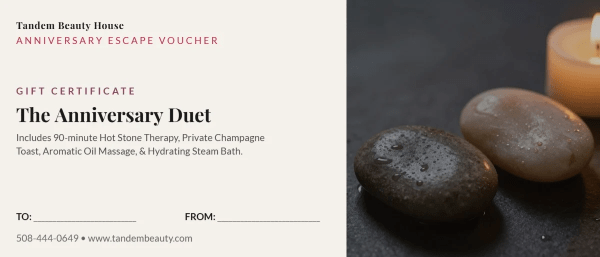 Couples Package Spa