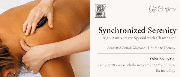 Couples Package Spa