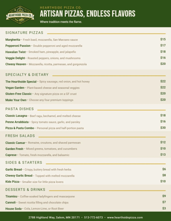 Pizza Restaurant Side 1 Image