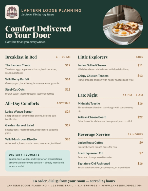 Room Service Hotel