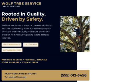 About Us Tree Service Side 2 Image