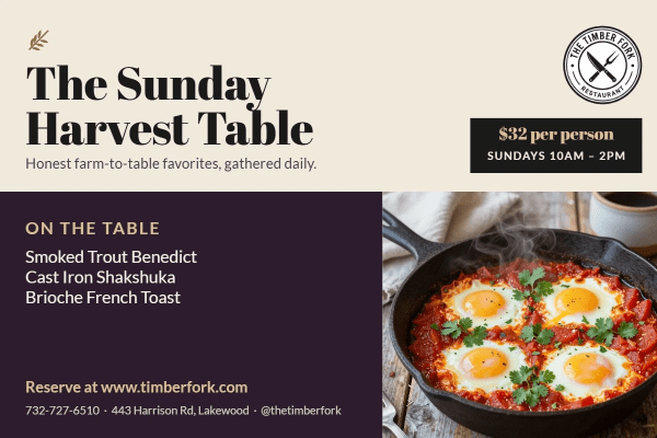 Brunch Special Restaurant
