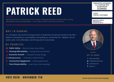 City Council Campaign Side 2 Image