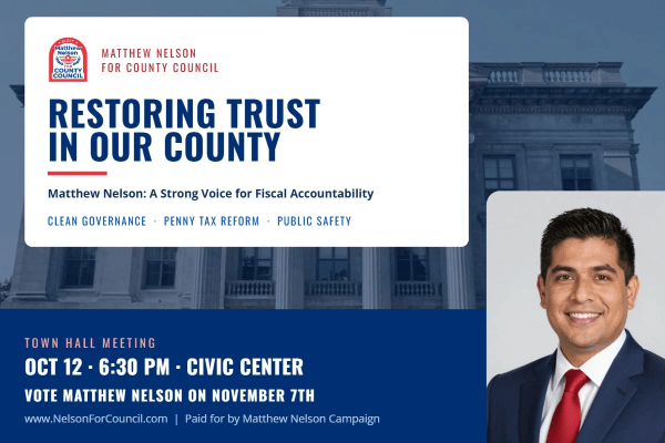 County Council Campaign Postcard Template 