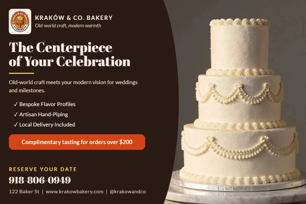 Custom Orders Bakery