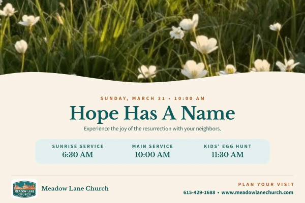 Easter Sunday Church