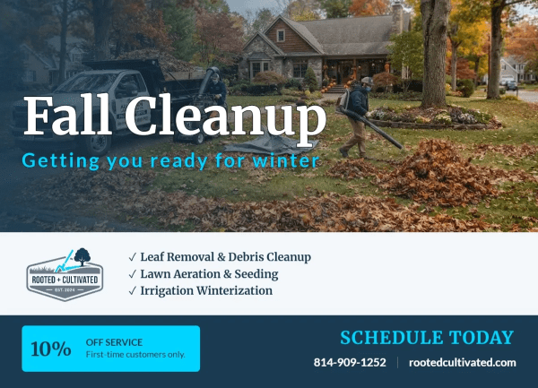 Fall Cleanup Lawn Care Side 1 Image