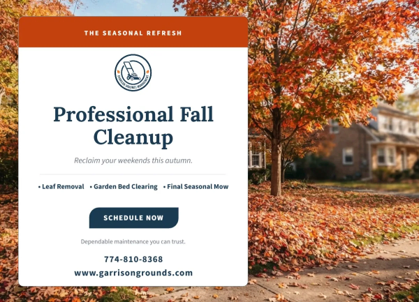 Fall Cleanup Lawn Care Side 1 Image