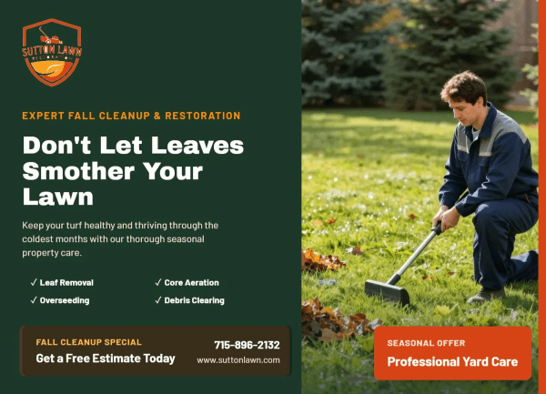 Fall Cleanup Lawn Care Side 1 Image