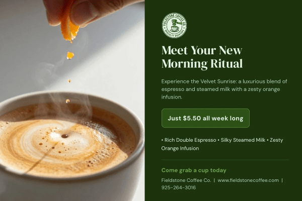 Featured Drink Coffee Shop