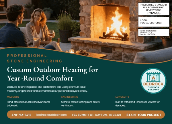 Fire Pit & Fireplace Outdoor Living Side 2 Image