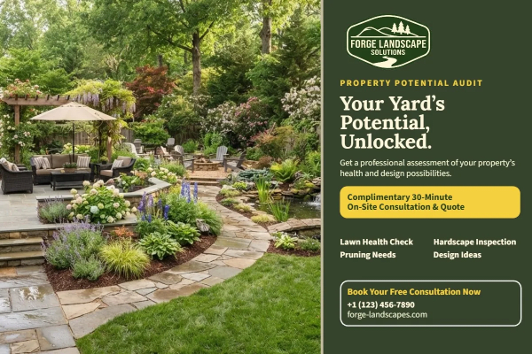 Free Estimates Landscaping Side 1 Image